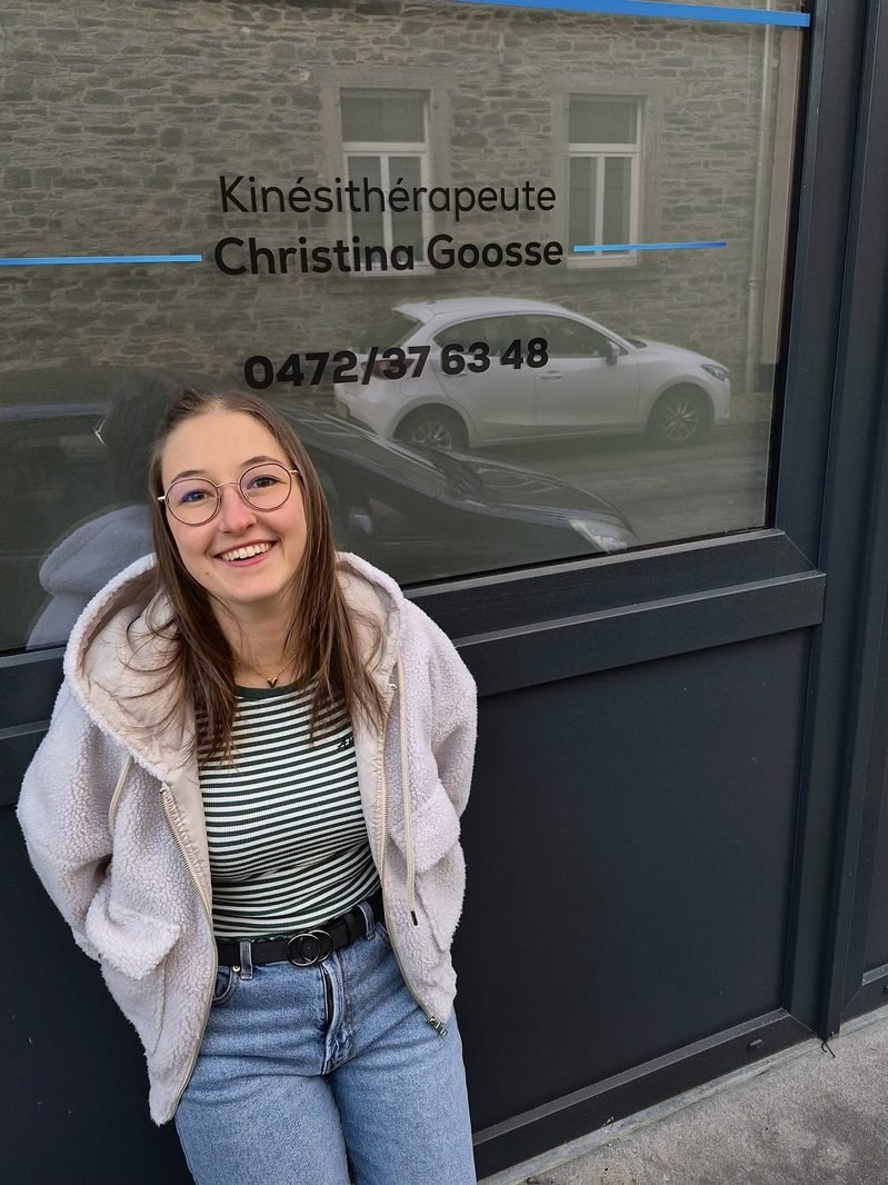 Christina Goosse, kinésithérapeute à Paliseul